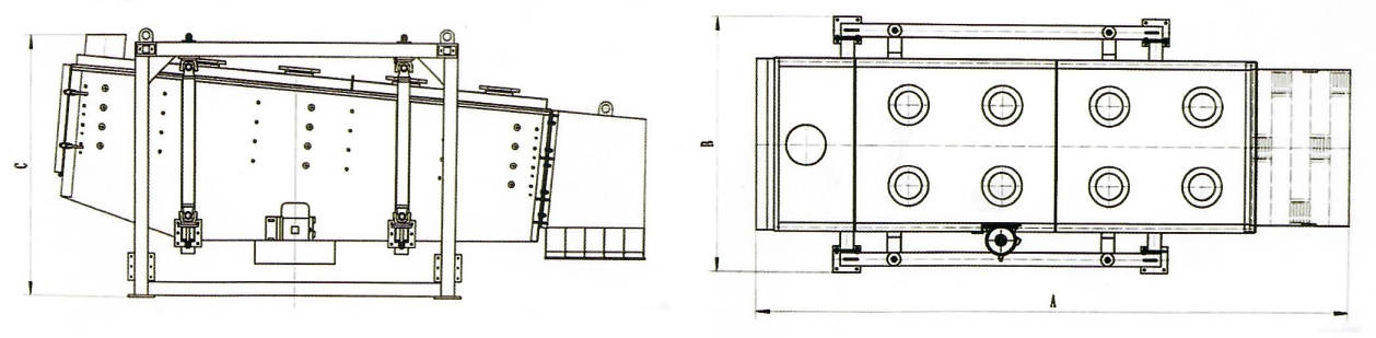 gyratory screen machine for quartz sand 3